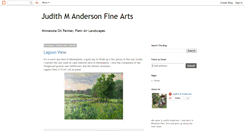 Desktop Screenshot of judithmandersonfinearts.com